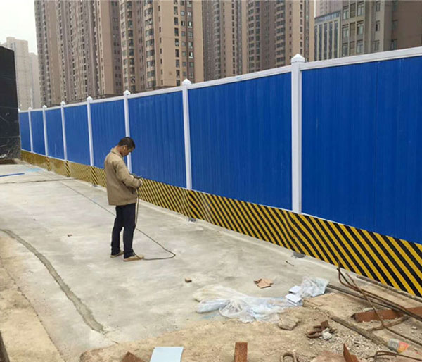 西岗工地围挡安装施工